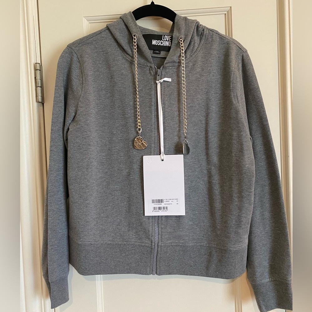 LOVE MOSCHINO Full Zip Hoodie Jacket